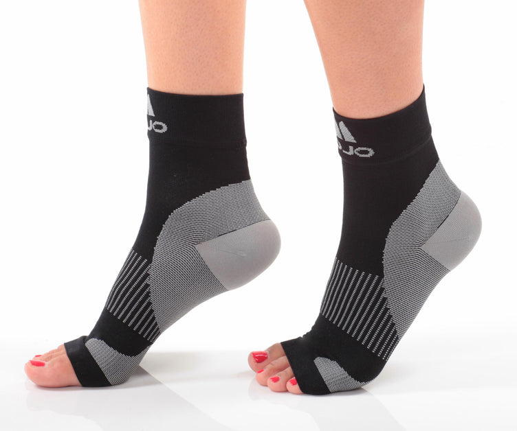 Plantar Fasciitis Open and Closed Toe Ankle Compression Socks for Men 30-40mmHg, M806