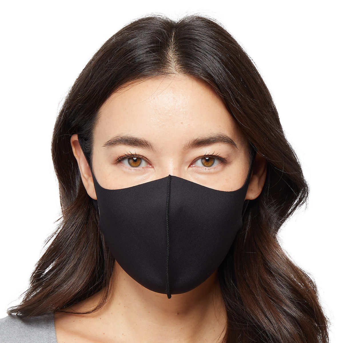 Reusable Breathable Face Masks, Cooling Anti-Bacterial Silver-Infused, Washable (8-Pack) for Men