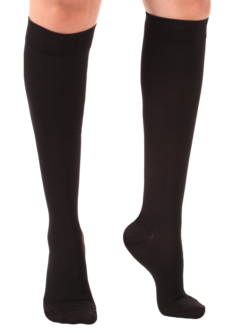 Mojo Closed-Toe Compression Socks, for Lymphatic Issues for Men 20-30mmHg, A201