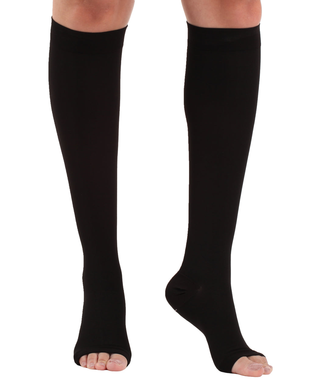 Mojo Compression Socks, Open-Toe, for Lymphatic Issues for Men 20-30mmHg, A211
