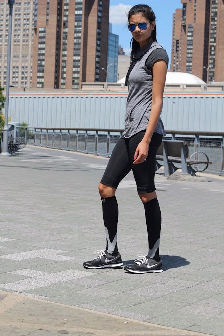 Elite Coolmax Performance & Recovery Compression Socks for Women 20-30mmHg, A601
