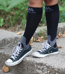 Elite Coolmax Performance & Recovery Compression Socks for Men 20-30mmHg, A601
