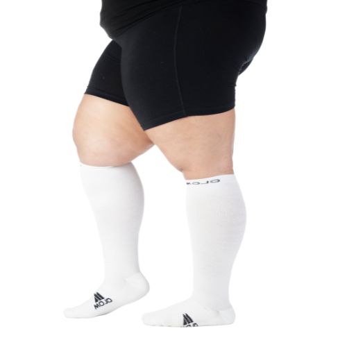 Knee-High Athletic Compression Socks for Men 15-20mmHg, A106