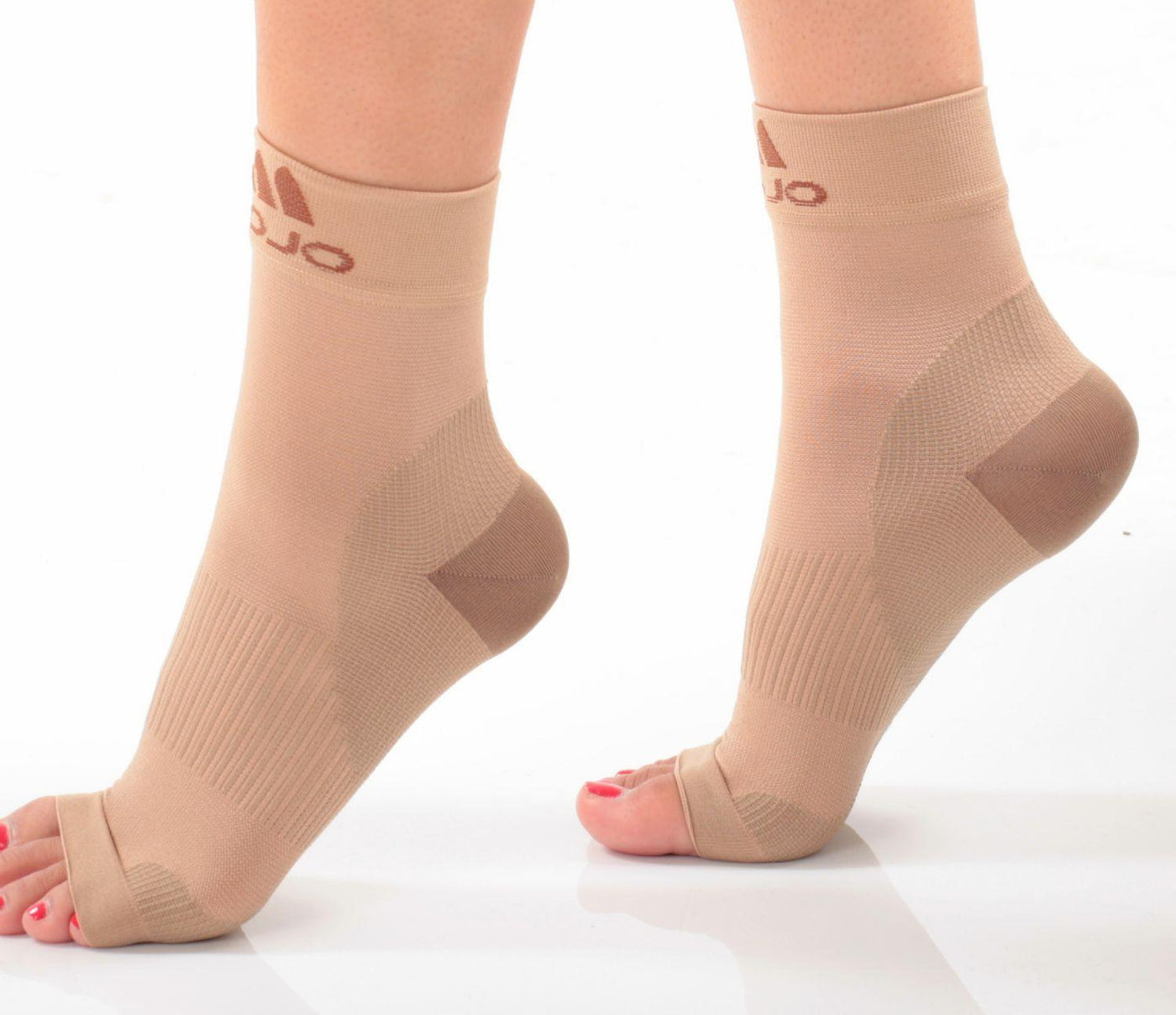 Plantar Fasciitis Open- and Closed-Toe Ankle Compression Socks for Men 30-40mmHg, M806