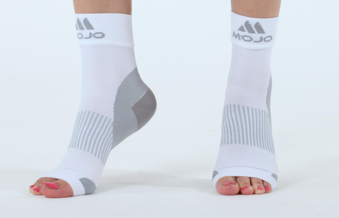Plantar Fasciitis Open- and Closed-Toe Ankle Compression Socks for Men 30-40mmHg, M806