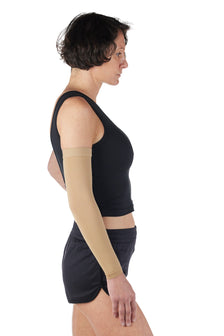Opaque Lymphedema Compression Arm Sleeve for Women 20-30mmHg, M813