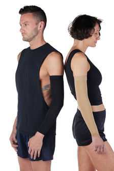 Mojo Compression Opaque Lymphedema Arm Sleeve for Men 20-30mmHg, M813