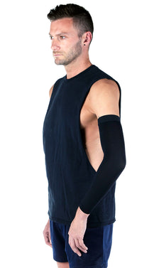 Opaque Lymphedema Compression Arm Sleeve for Women 20-30mmHg, M813