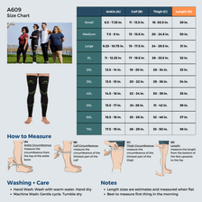 Recovery Graduated Compression Thigh Sleeves for Women 20-30mmHg, A609